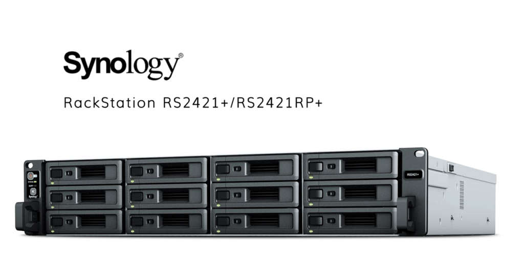 Synology RackStation RS2421+/RS2421RP+