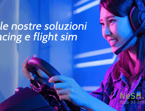 Settore Gaming: Scopri le nostre soluzioni simracing e flight sim