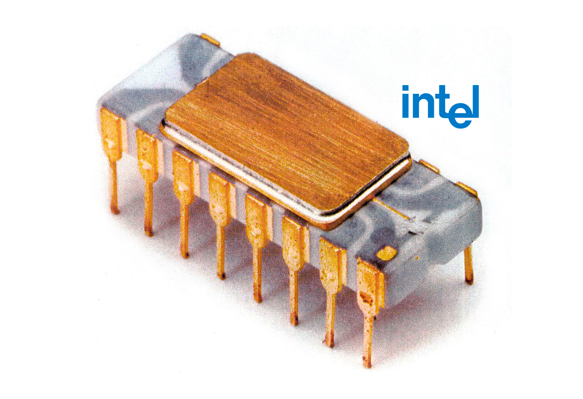 50 anni del processore Intel 4004