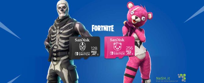 schede di memoria fortnite per nintendo