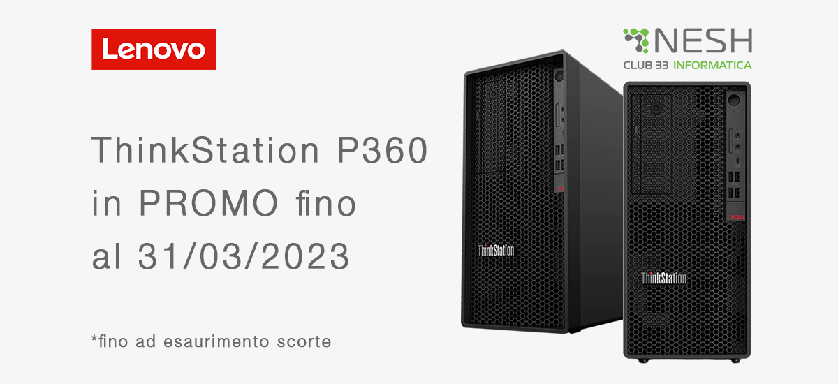 Lenovo thinkStation P360 in PROMO